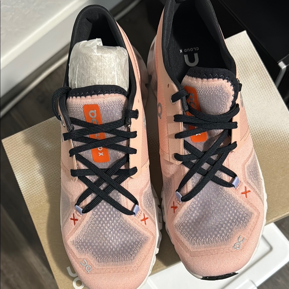 On Running Women's Cloud X Pink Shoes